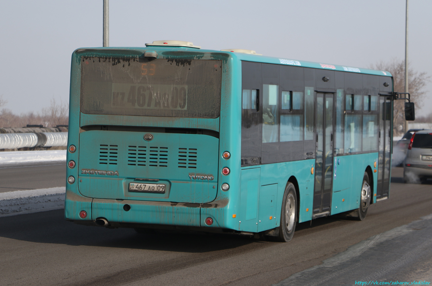 Карагандинская область, Yutong ZK6118HGA (QazTehna) № 467 AQ 09