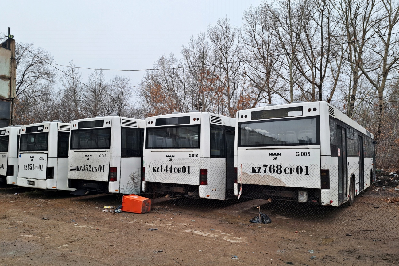Astana, MAN A74 Lion's Classic SL283 № G005; Astana — Bus depot