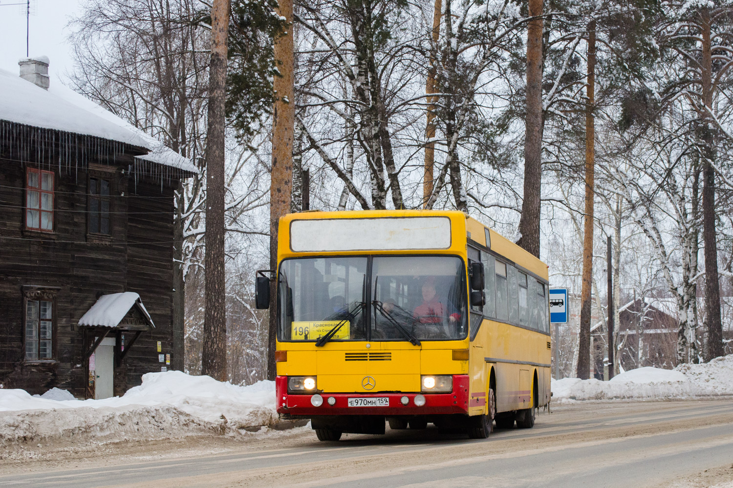 Пермский край, Mercedes-Benz O405 № Е 970 МН 159