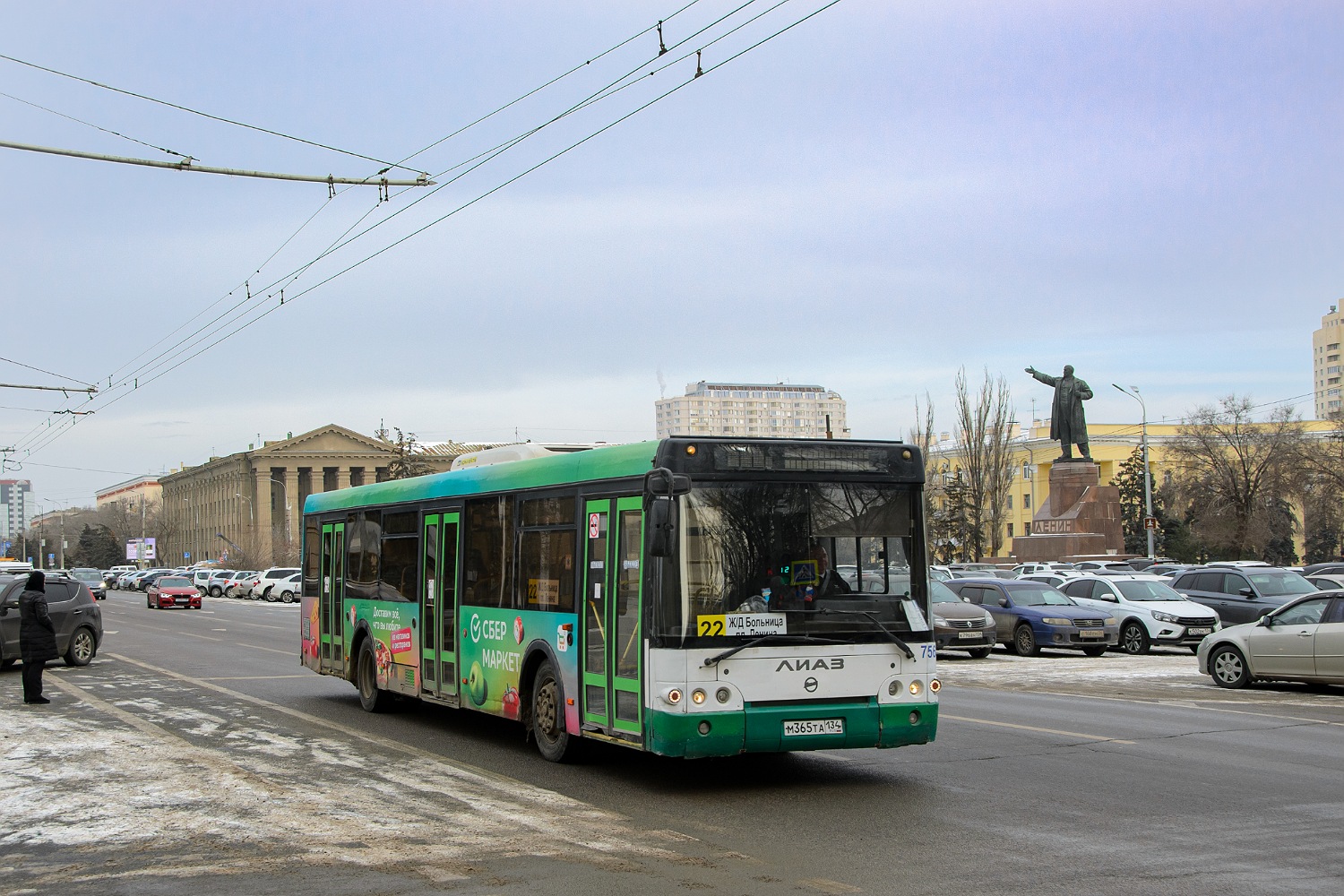 Волгоградская область, ЛиАЗ-5292.22 (2-2-2) № 7564