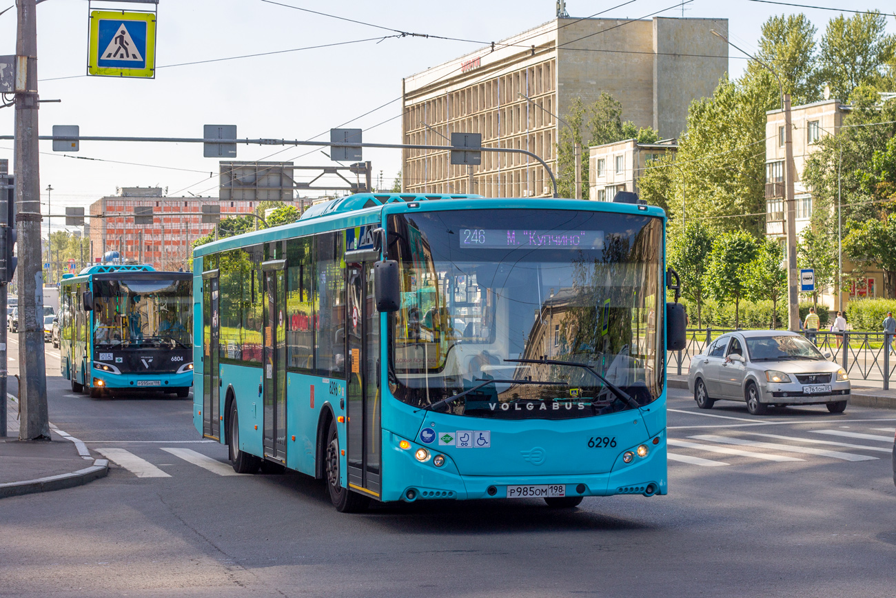 Санкт-Петербург, Volgabus-5270.G4 (LNG) № 6296