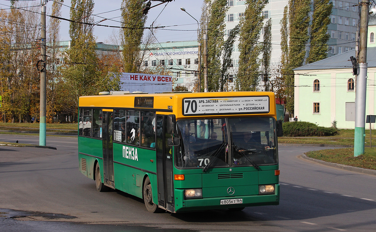 Пензенская область, Mercedes-Benz O405 № Е 805 КТ 164