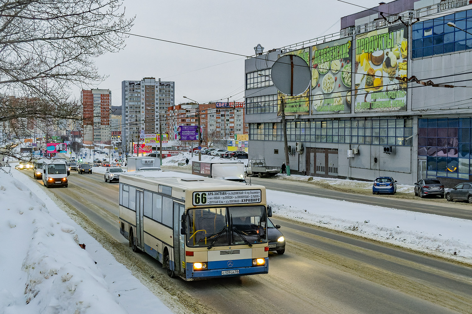 Пензенская область, Mercedes-Benz O405 № С 139 ОА 58