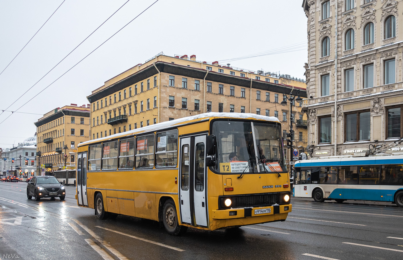 Санкт-Петербург, Ikarus 260.51F № О 914 КМ 198