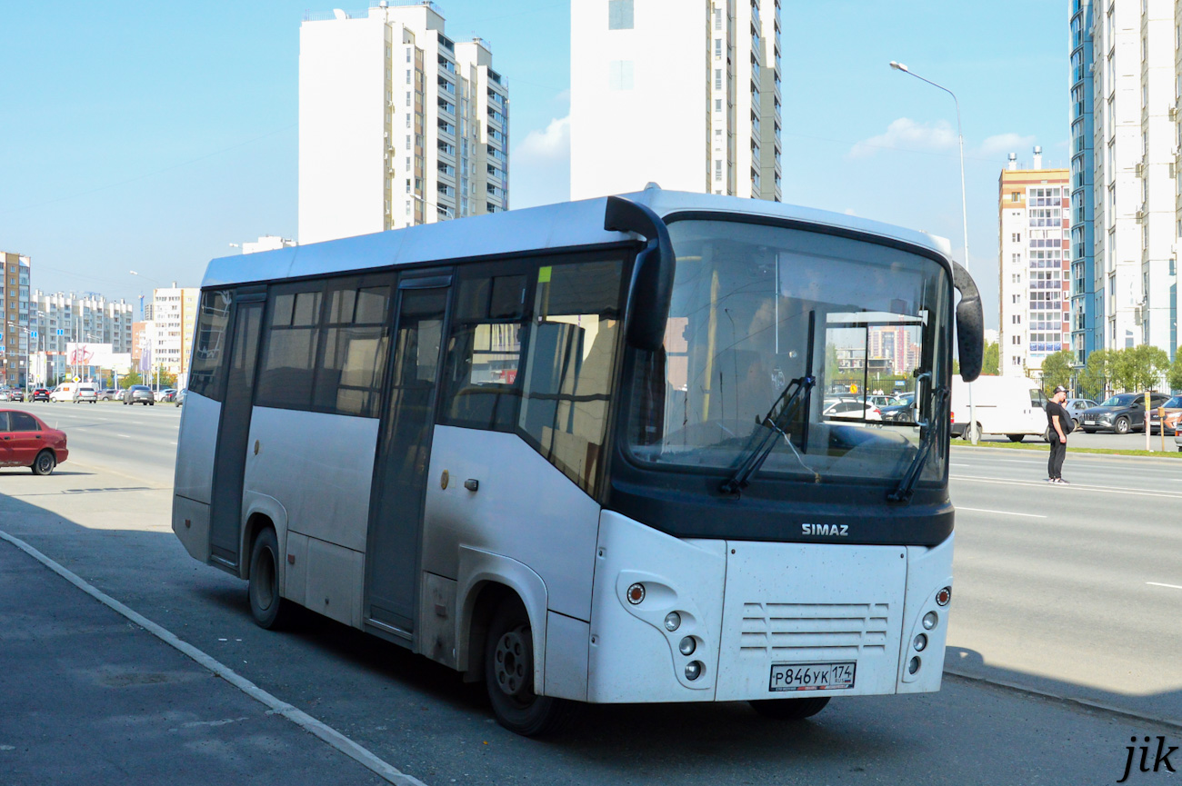 Chelyabinsk region, SIMAZ-2258 Nr. Р 846 УК 174