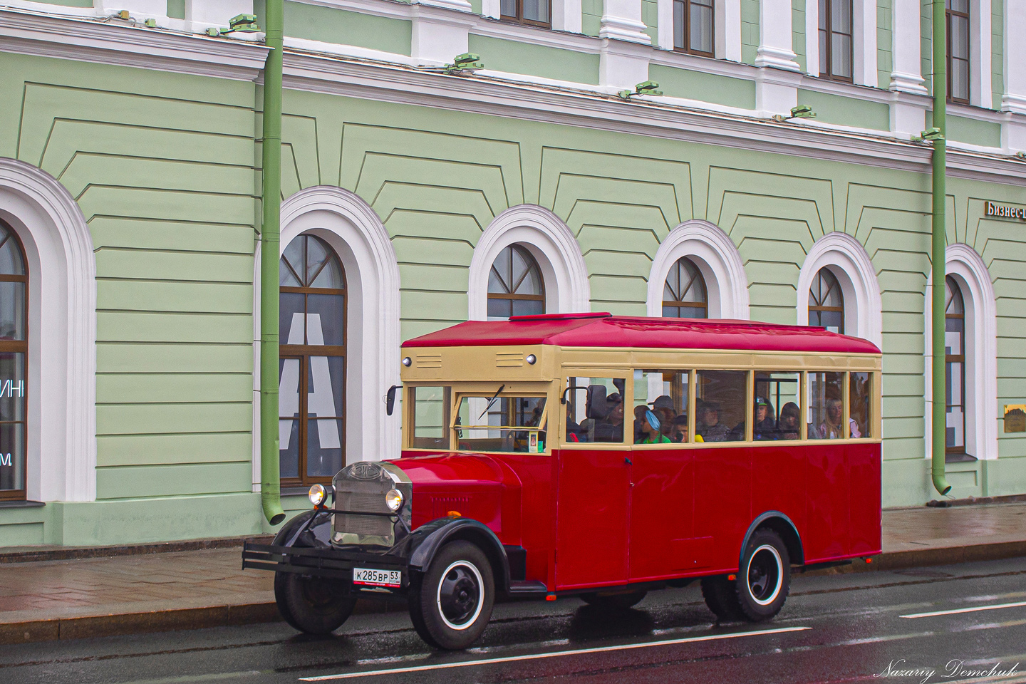Sankt Peterburgas, ZiS-8 (replica) Nr. К 285 ВР 53