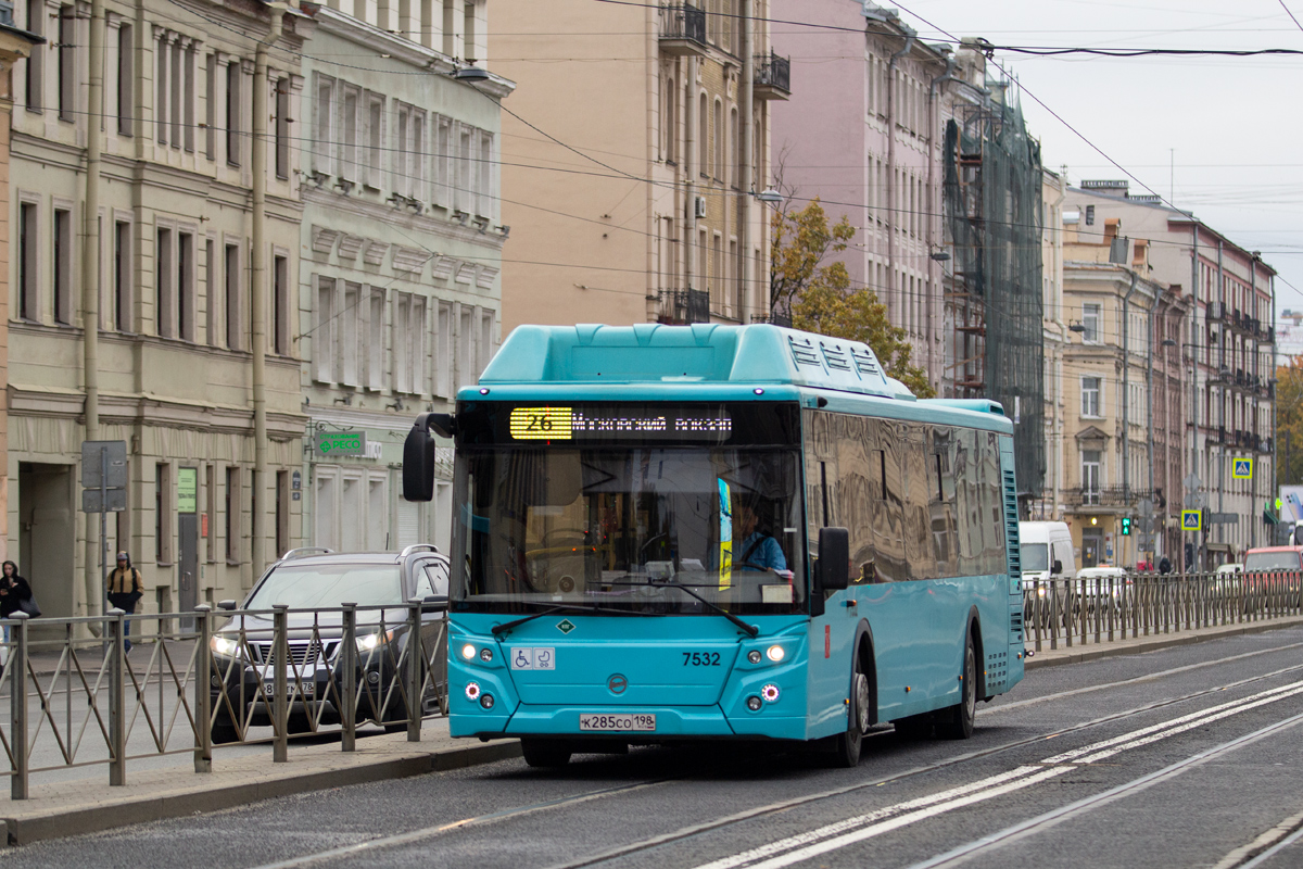 Санкт-Петербург, ЛиАЗ-5292.67 (CNG) № 7532