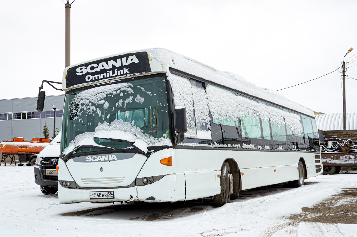 Пензенская область, Scania OmniLink II (Скания-Питер) № С 548 ВВ 58