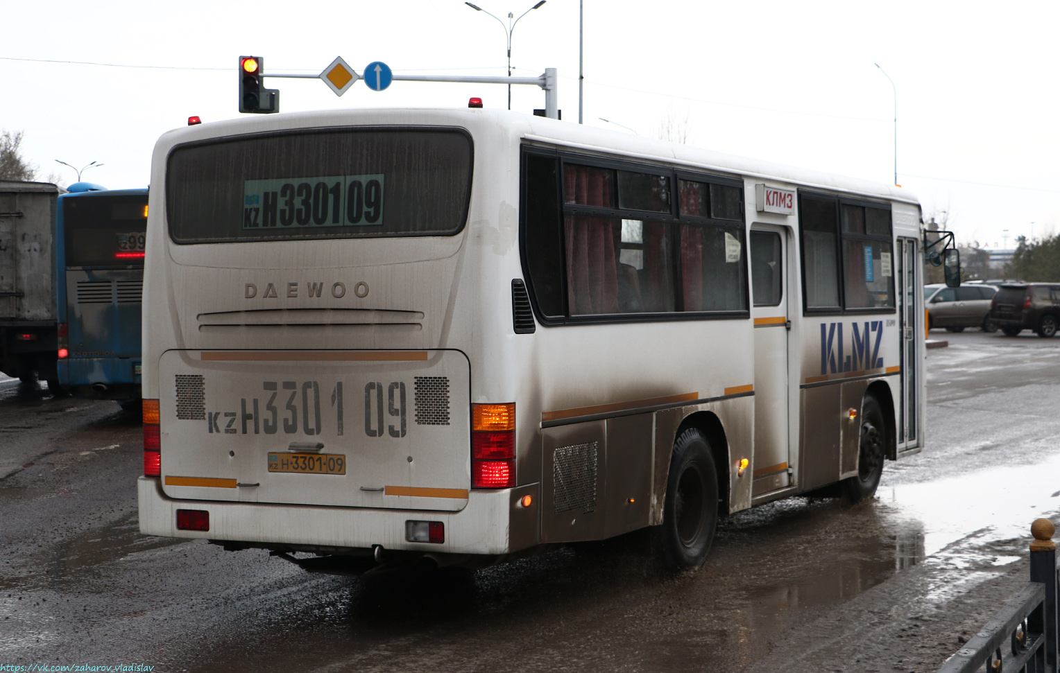 Карагандинская область, Daewoo BS090 (СемАЗ) № H 3301 09