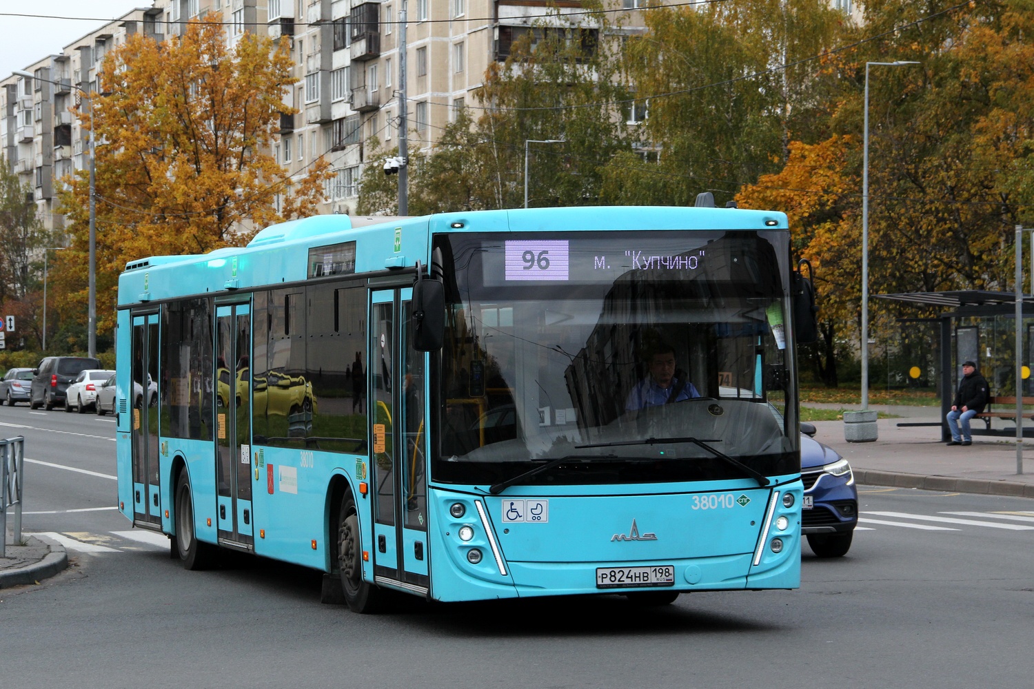 Санкт-Петербург, МАЗ-203.945 № 38010