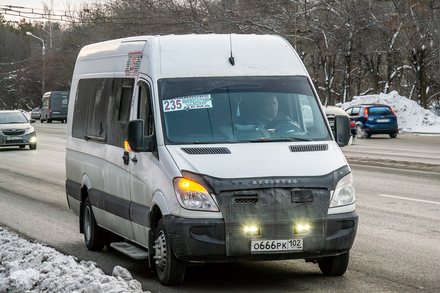 Башкортостан, Луидор-22360C (MB Sprinter) № О 666 РК 102
