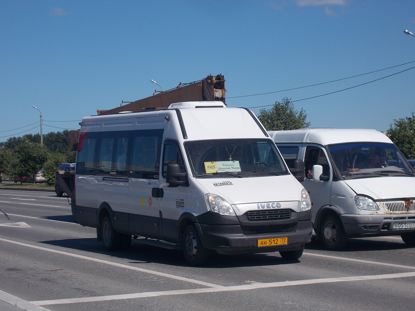 Тюменская область, Нижегородец-2227UR (IVECO Daily) № АН 512 72