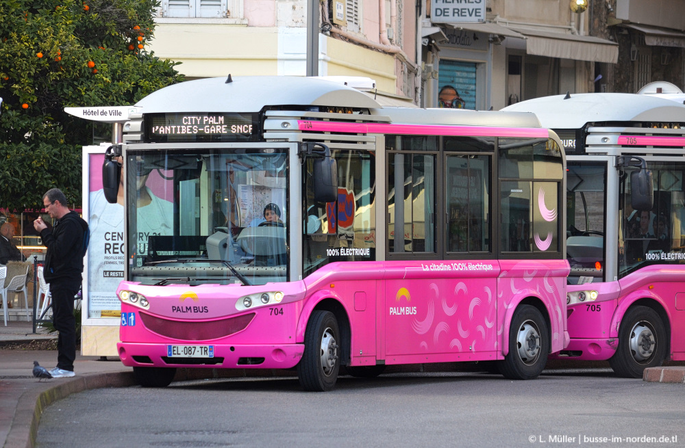 Франция, Bolloré Bluebus 6 № 704