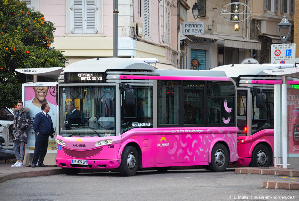 Франция, Bolloré Bluebus 6 № 705