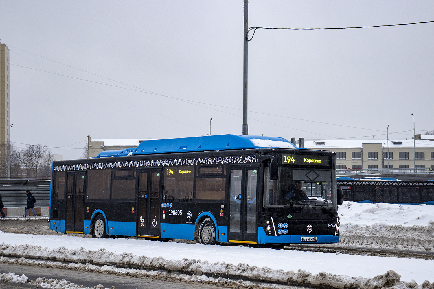 Москва, ЛиАЗ-5292.67 (CNG) № 190605