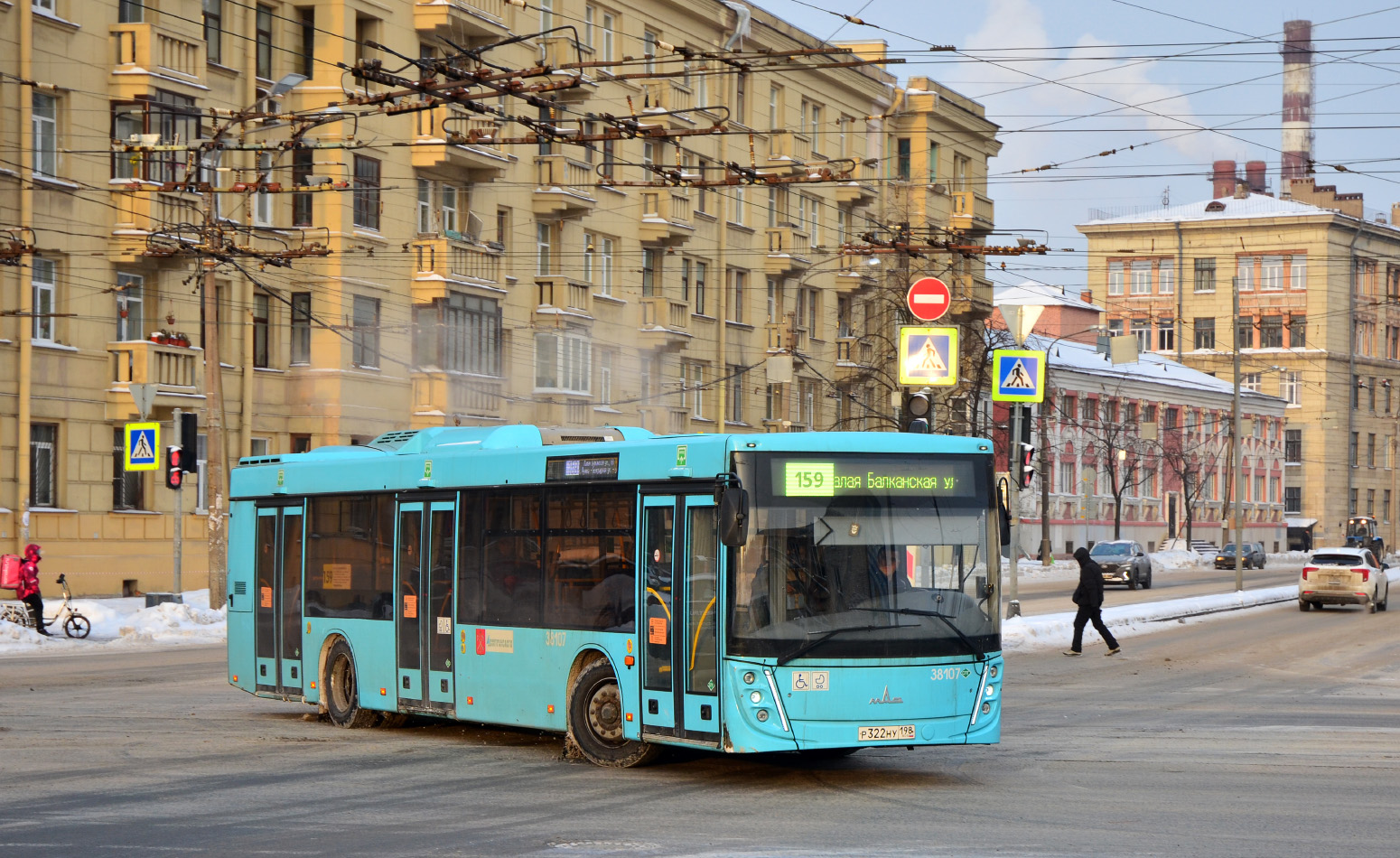 Санкт-Петербург, МАЗ-203.947 № 38107