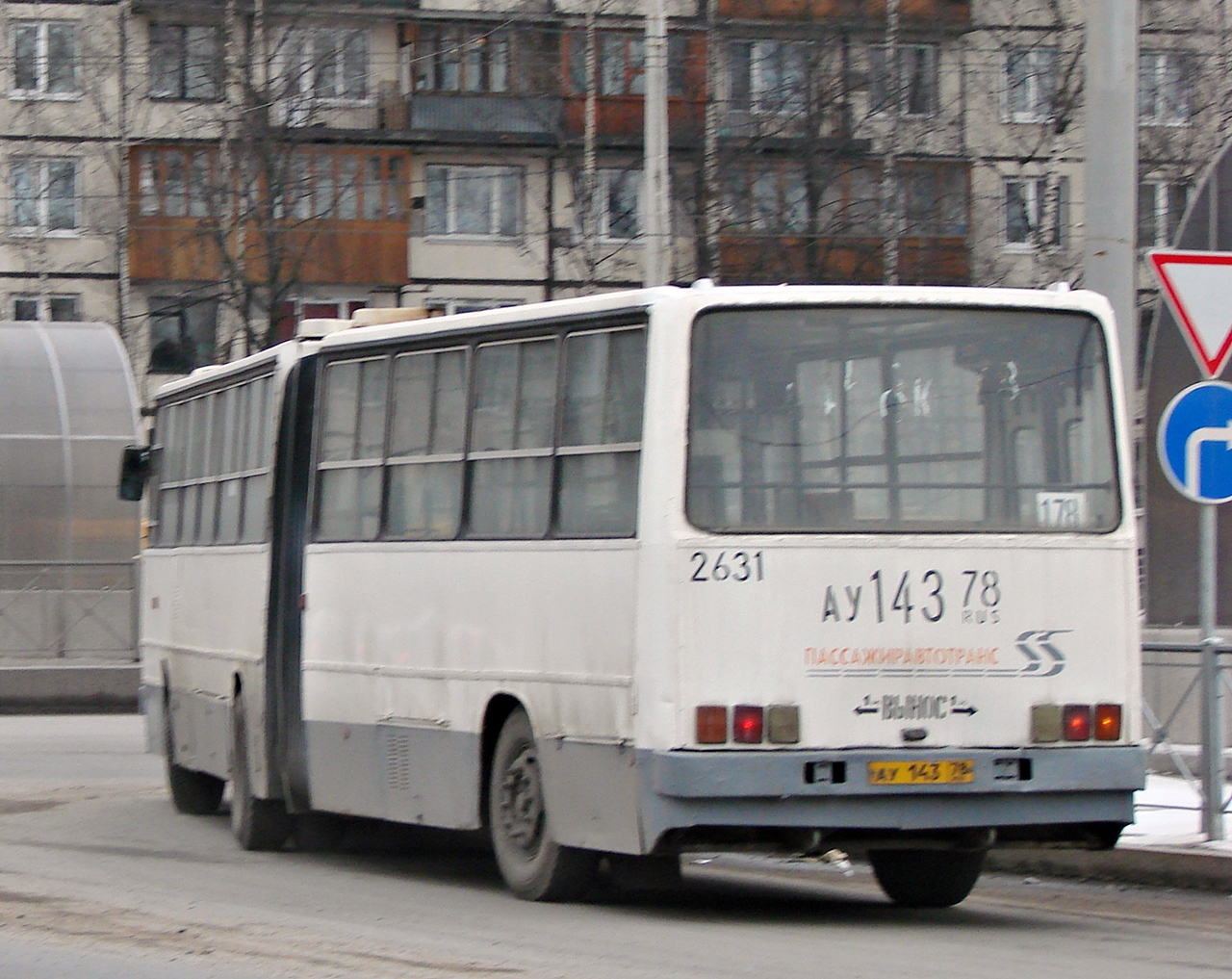 Санкт-Петербург, Ikarus 280.33O № 2631