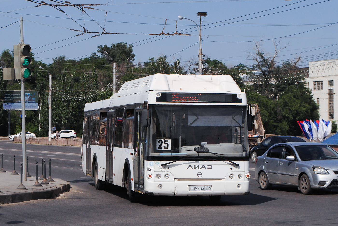 Волгоградская область, ЛиАЗ-5292.67 (CNG) № 4150