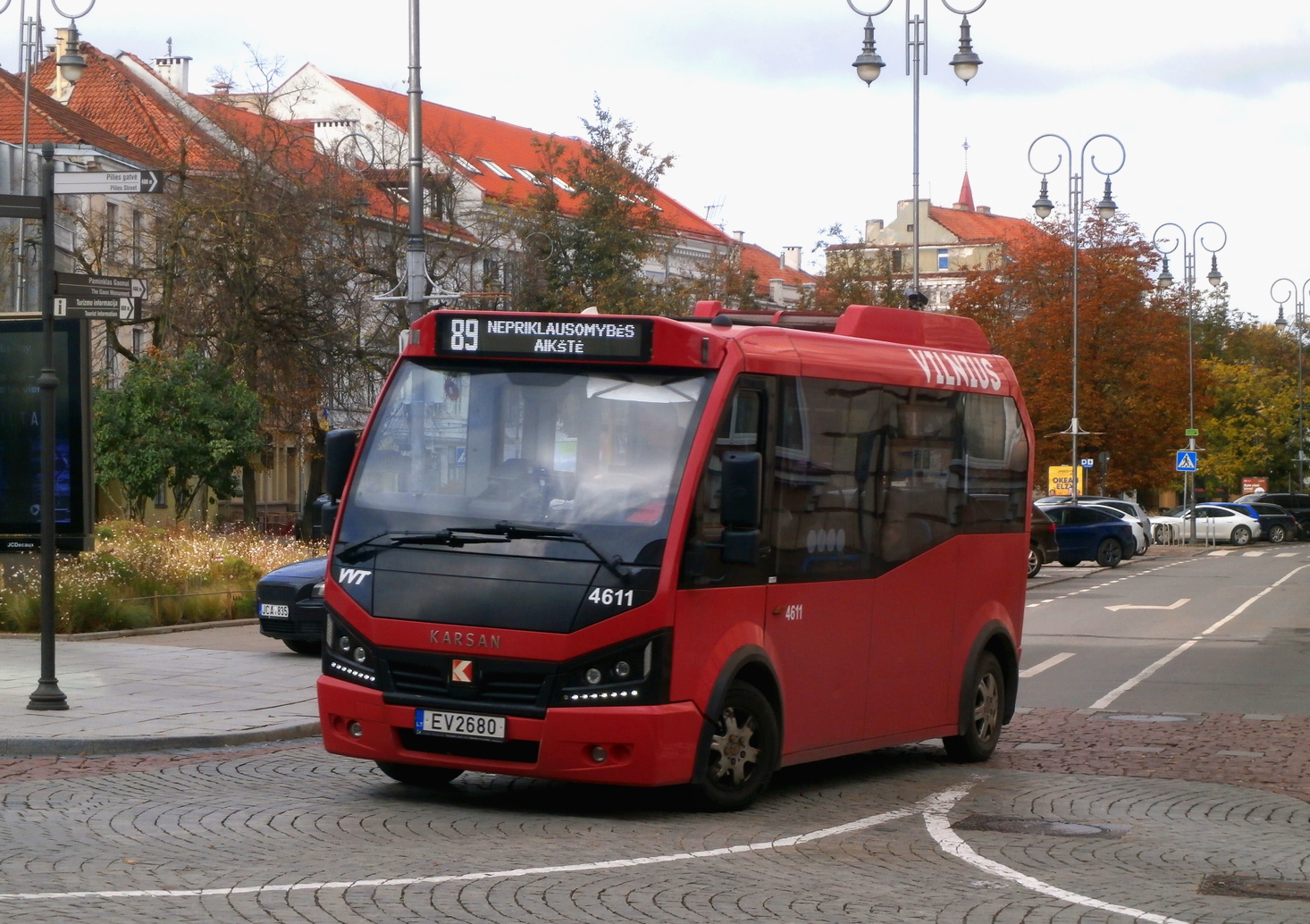 Литва, Karsan Jest Electric № 4611