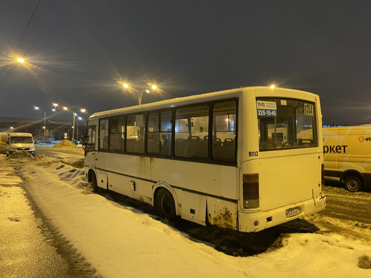 Санкт-Петербург, ПАЗ-320412-05 № 9113