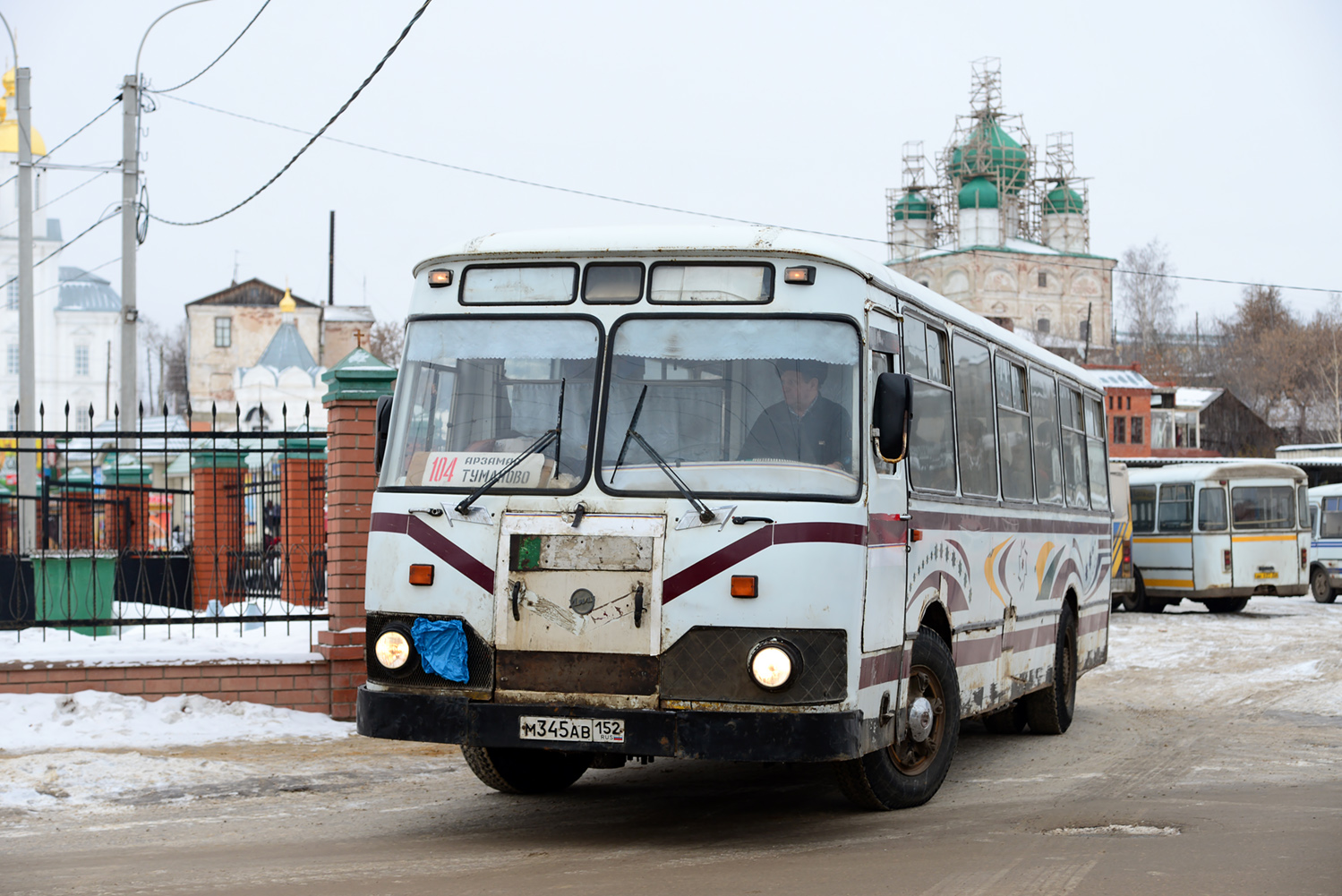 Нижегородская область, ЛиАЗ-677М (БАРЗ) № М 345 АВ 152