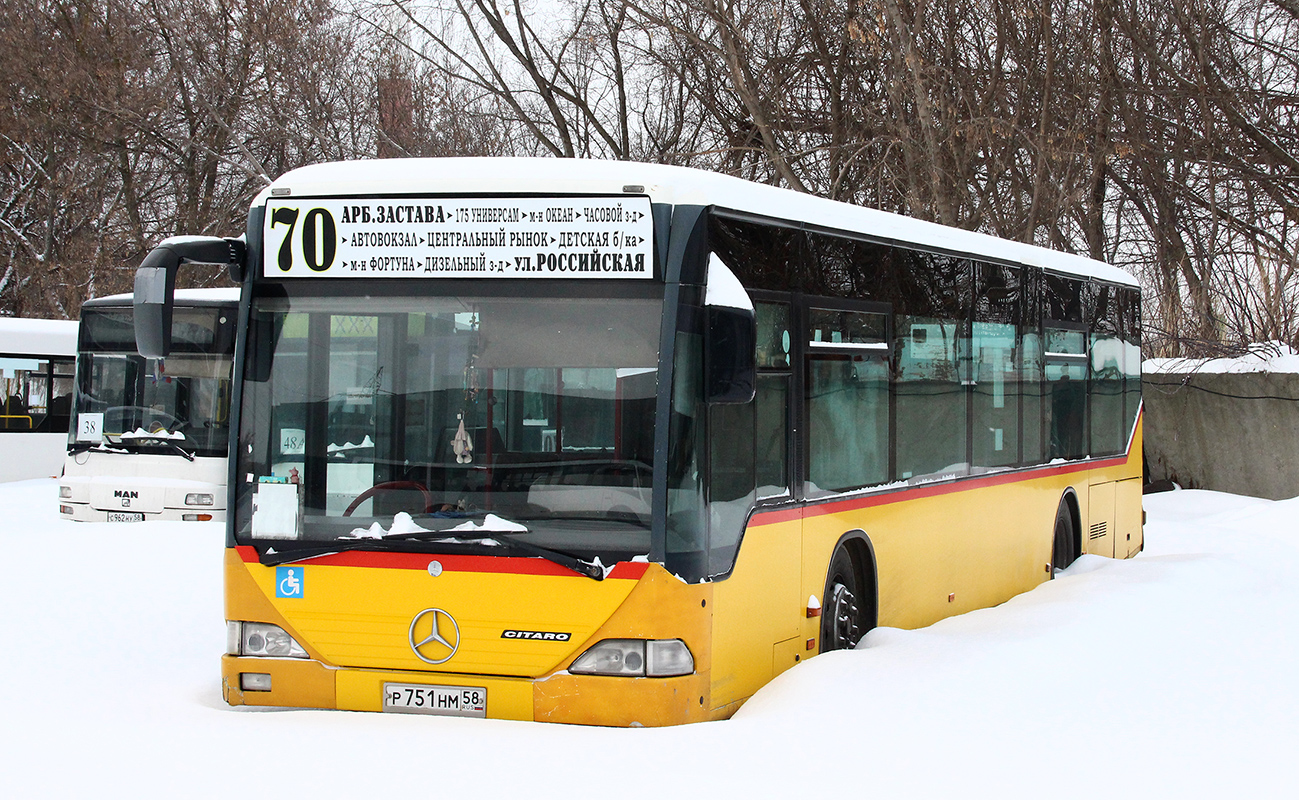 Пензенская область, Mercedes-Benz O530 Citaro № Р 751 НМ 58