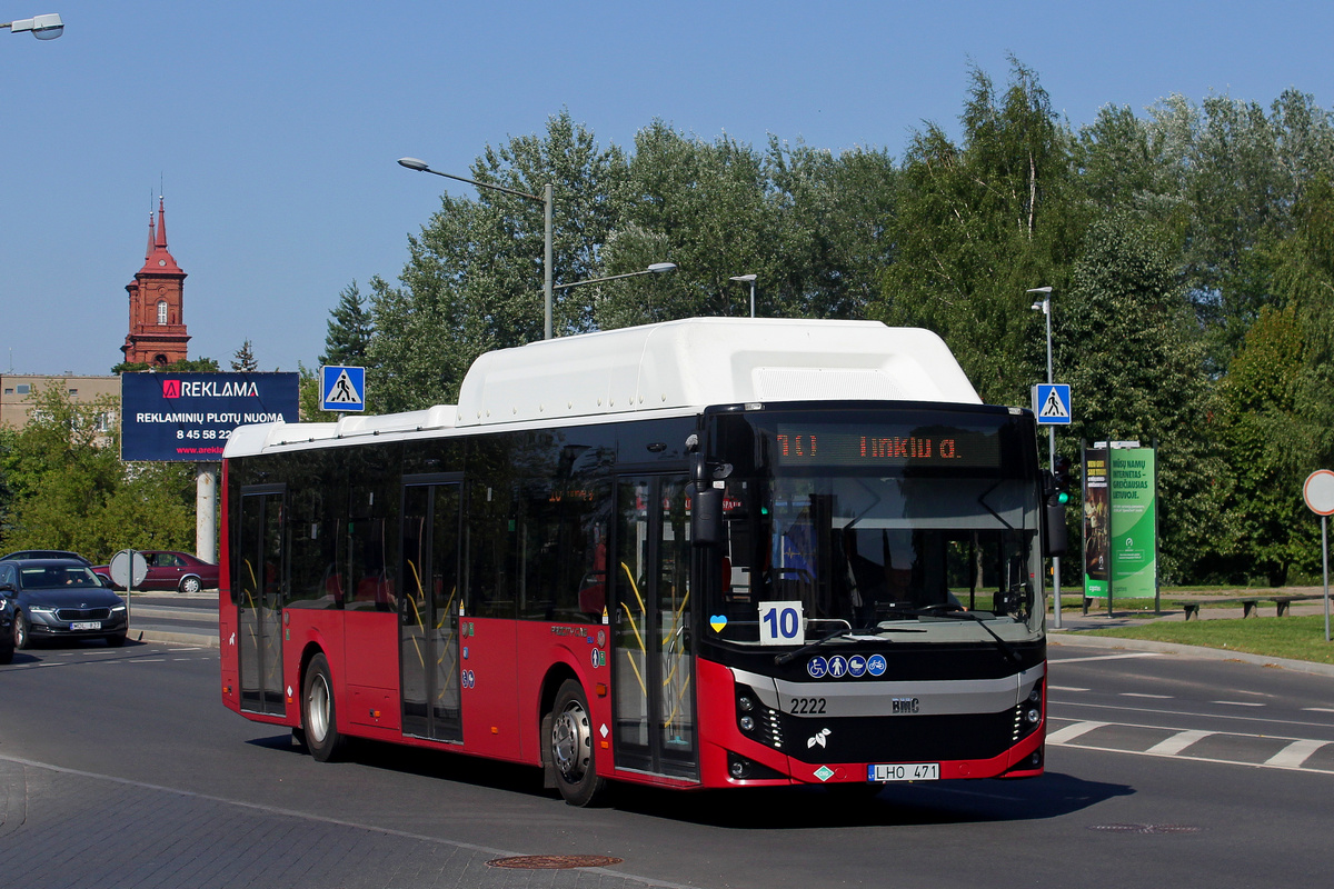 Литва, BMC Procity II 12LF CNG № 2222