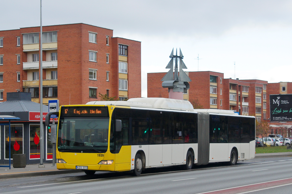 Литва, Mercedes-Benz O530G Citaro facelift G CNG № 1939