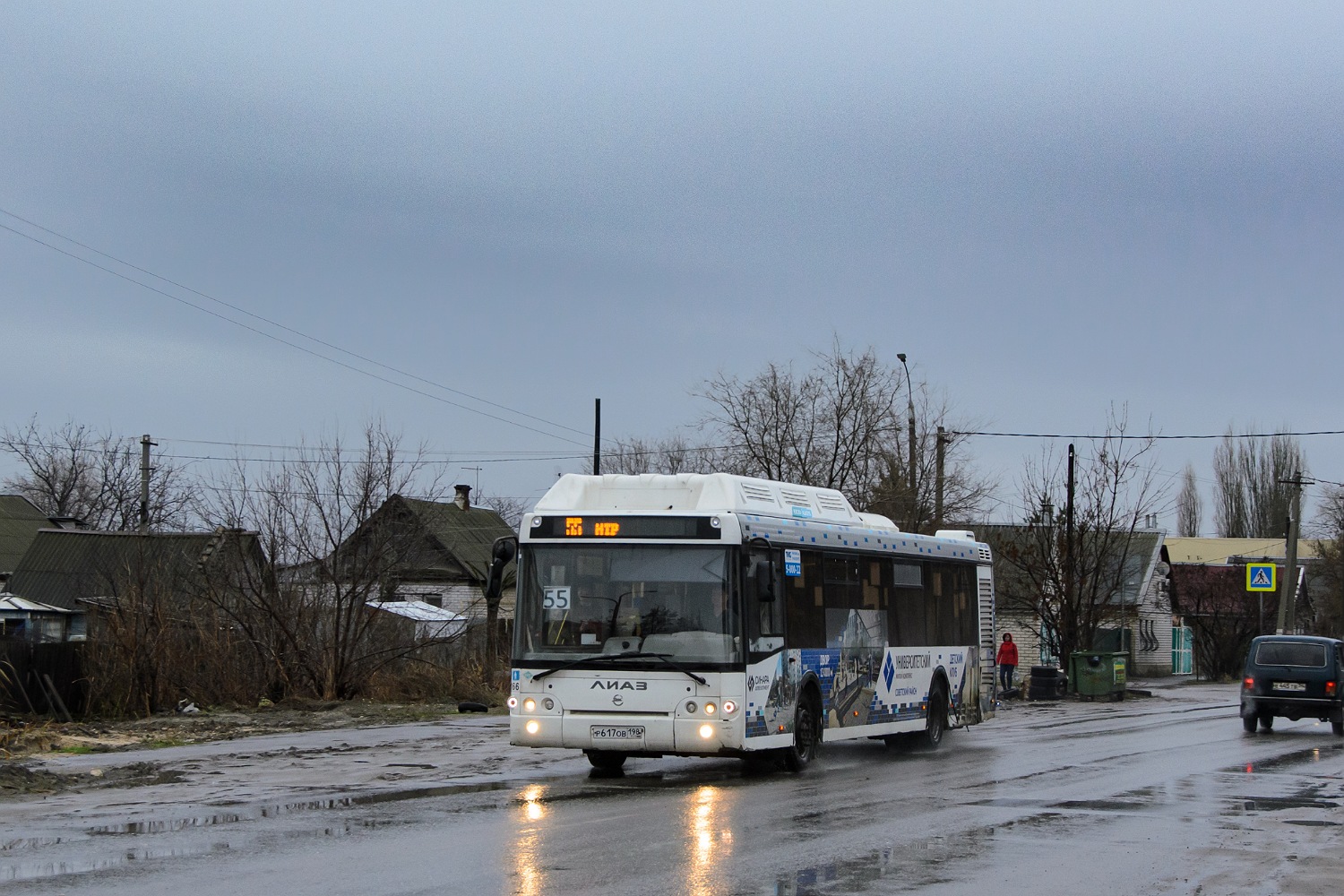 Волгоградская область, ЛиАЗ-5292.67 (CNG) № 4166