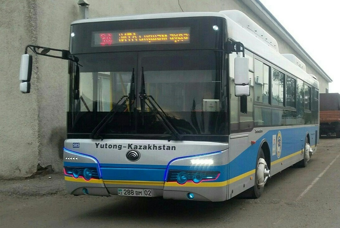 Алматы, Yutong ZK6118HGA № 585