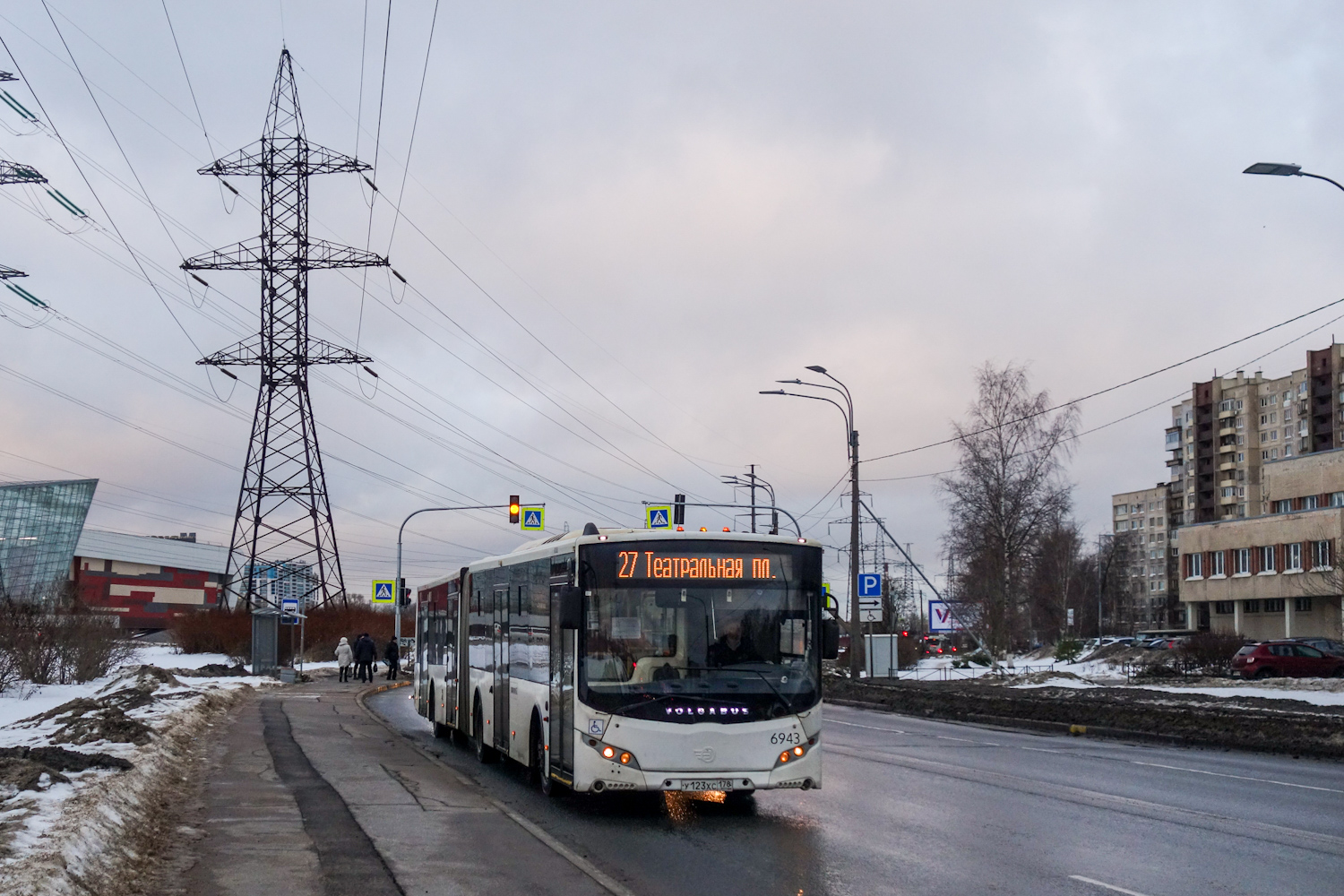 Санкт-Петербург, Volgabus-6271.05 № 6943