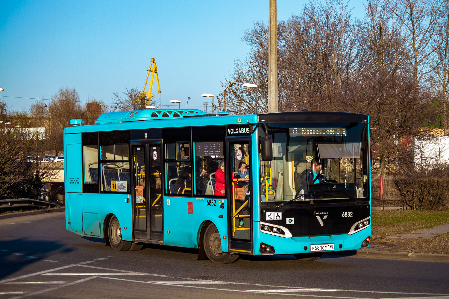 Санкт-Петербург, Volgabus-4298.G4 (LNG) № 6882