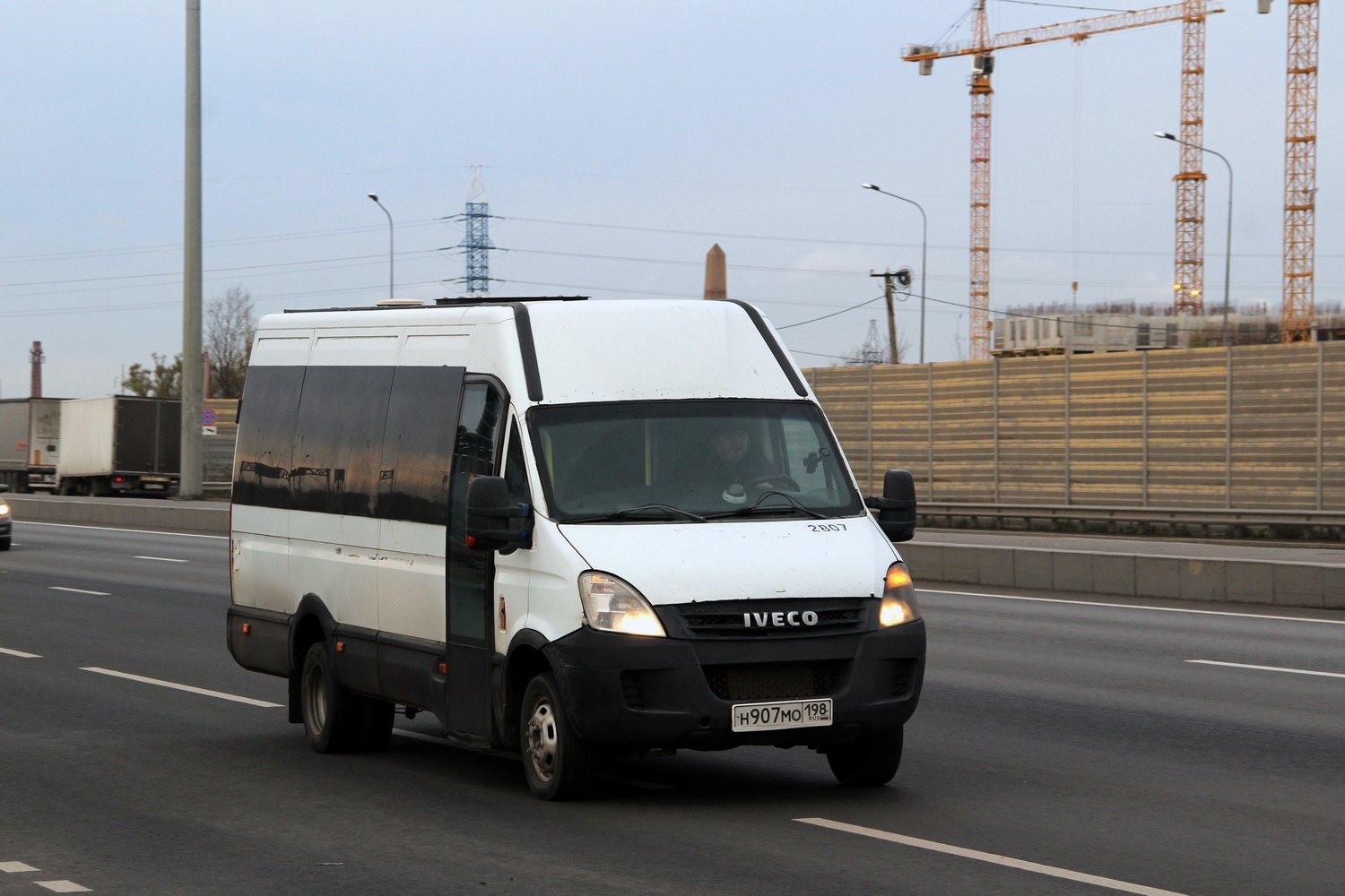 Санкт-Петербург, Нижегородец-2227UU (IVECO Daily) № Н 907 МО 198