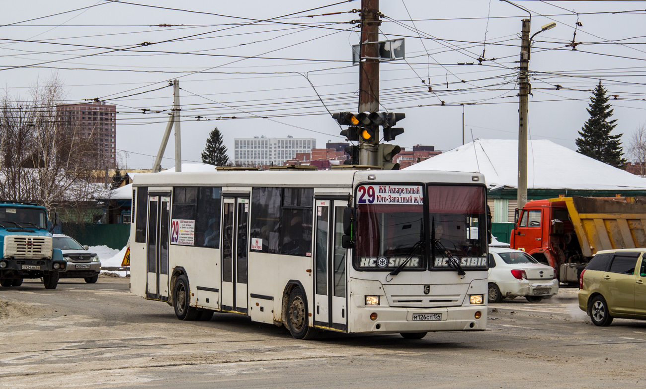 Novosibirsk region, NefAZ-5299-20-33 № М 126 СТ 154