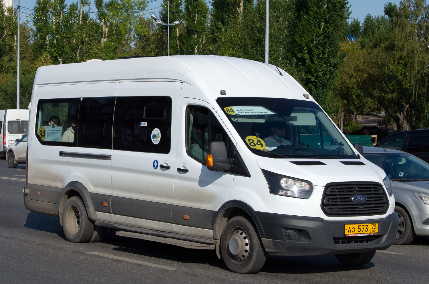 Тюменская область, Ford Transit FBD [RUS] (Z6F.ESG.) № АО 573 72