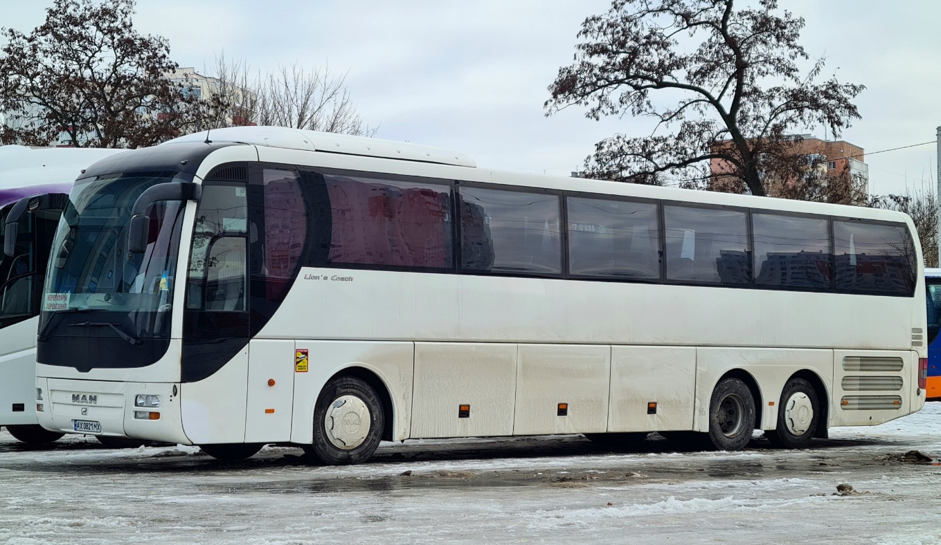 Харьковская область, MAN R08 Lion's Coach L RHC444 L № AX 0821 MX