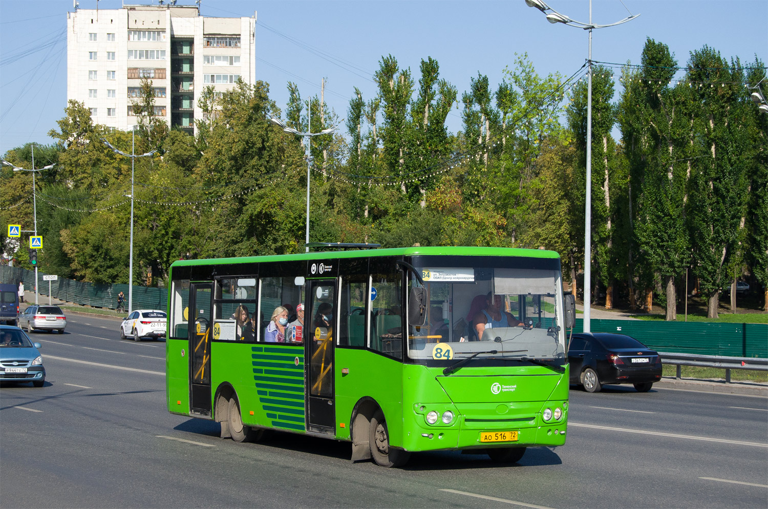 Тюменская область, Hyundai County Kuzbas HDU2 № АО 516 72