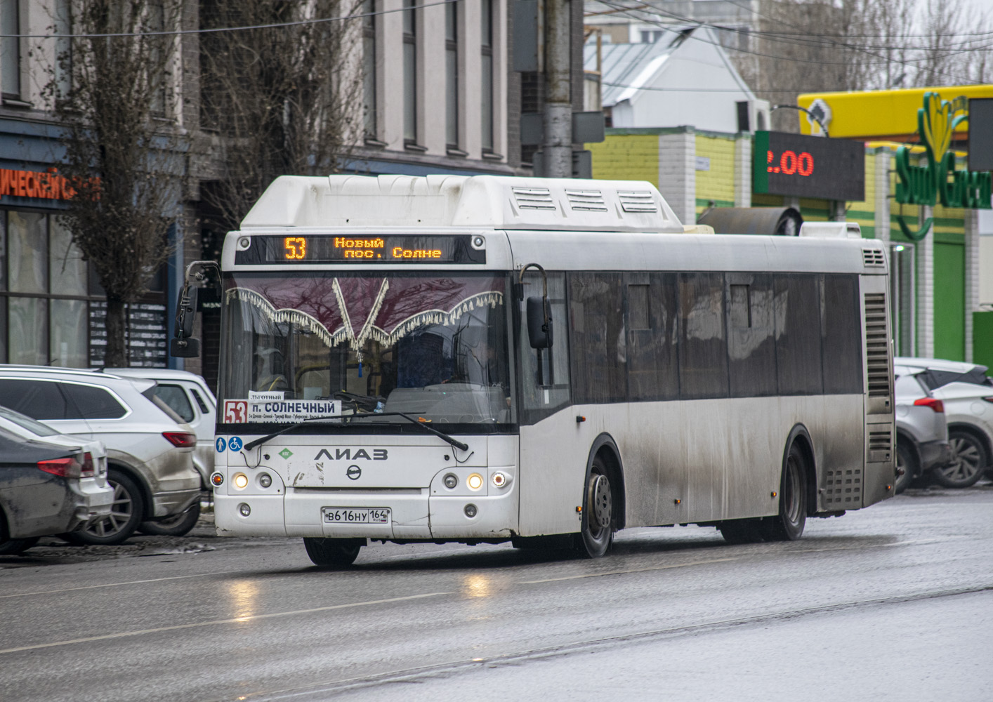 Саратовская область, ЛиАЗ-5292.67 (CNG) № В 616 НУ 164