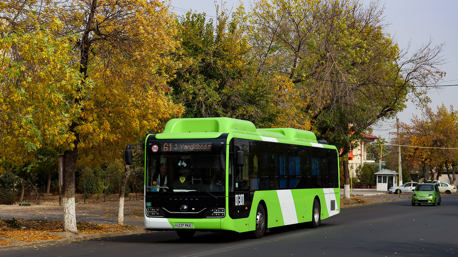 Узбекистан, Yutong ZK6126HG № 01301