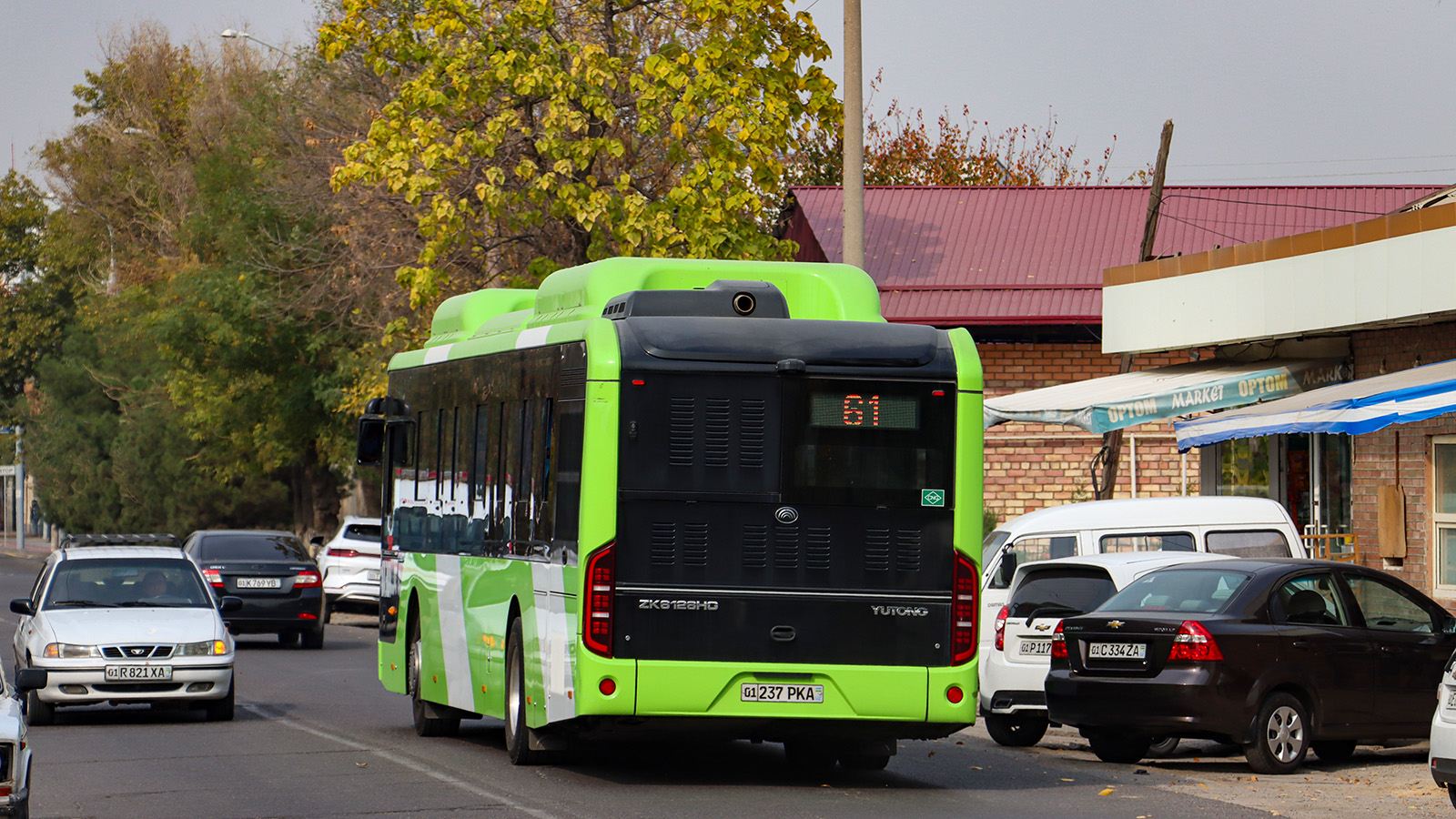 Узбекистан, Yutong ZK6126HG № 01301