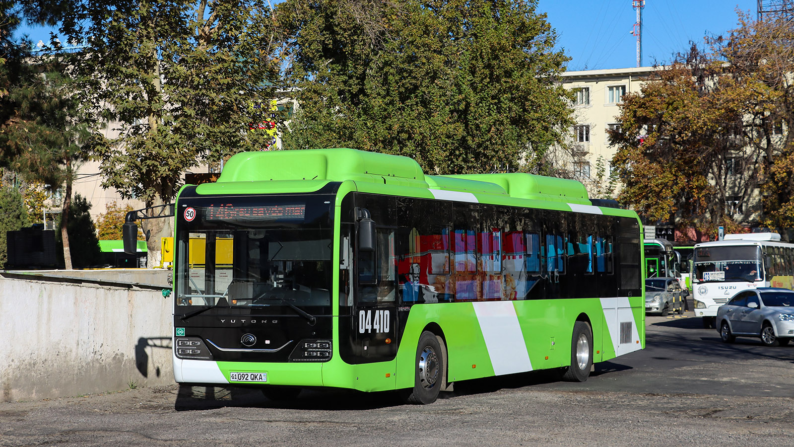 Узбекистан, Yutong ZK6126HG № 04410