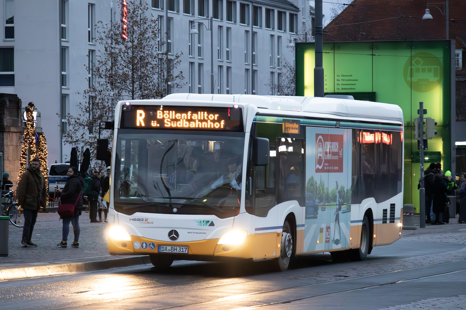 Гессен, Mercedes-Benz Citaro C2 LE № 317