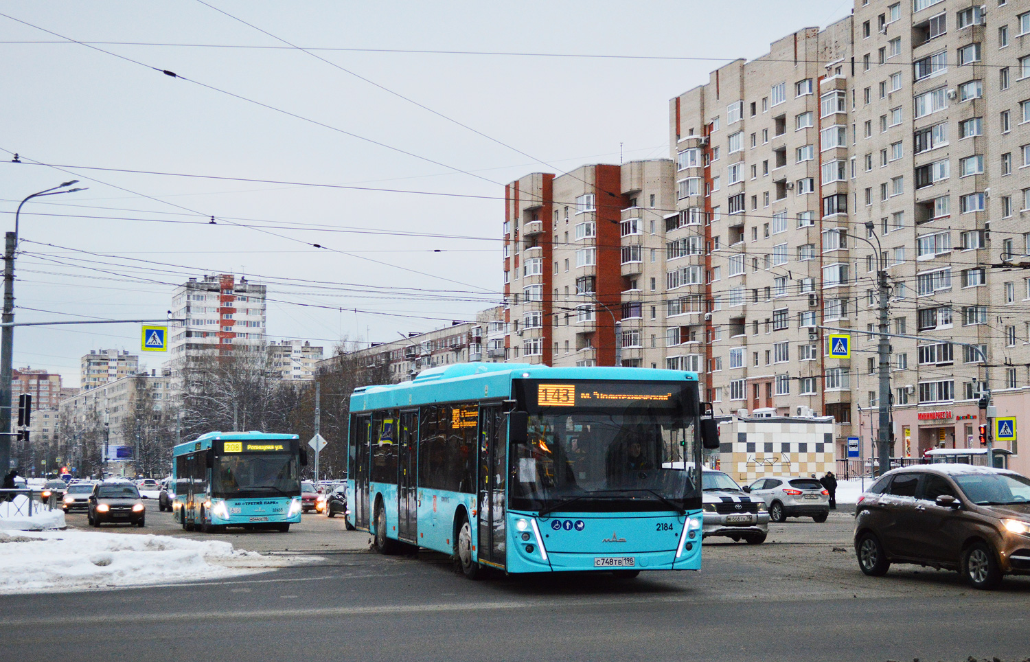 Санкт-Петербург, МАЗ-203.047 № 2184