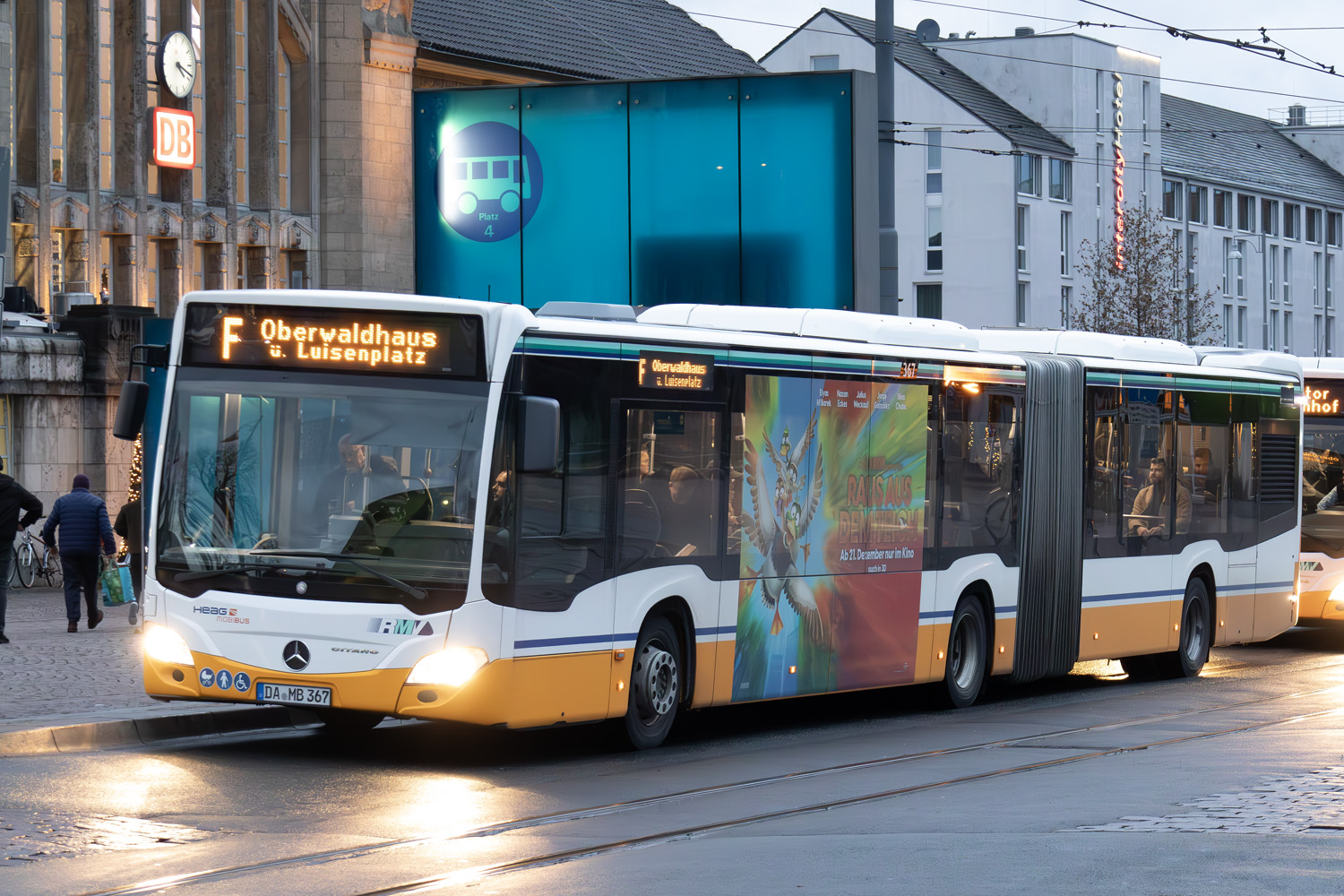 Гессен, Mercedes-Benz Citaro C2 G № 367