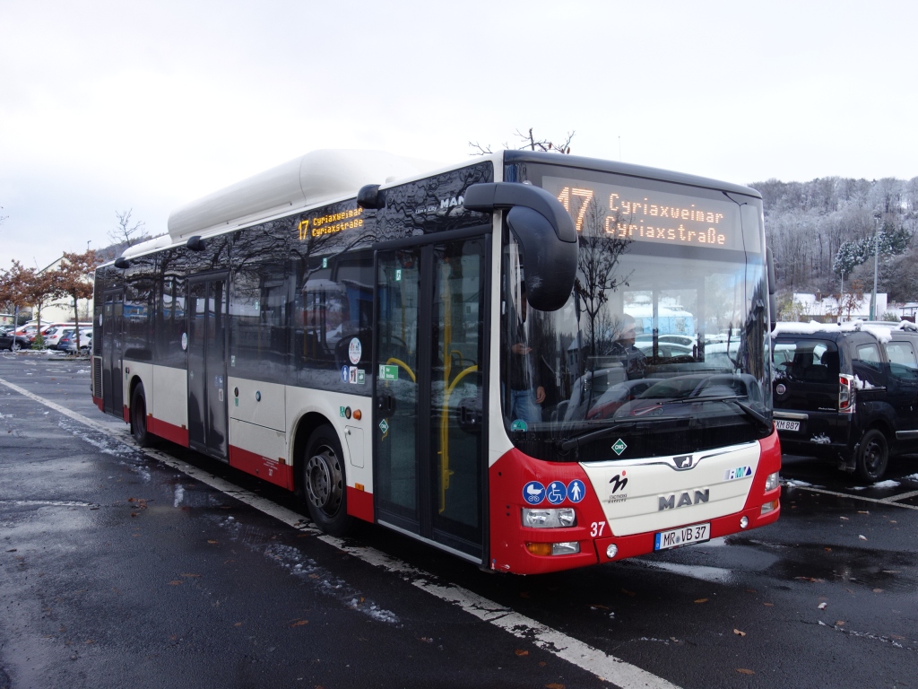 Гессен, MAN A21 Lion's City NL313 CNG № 37