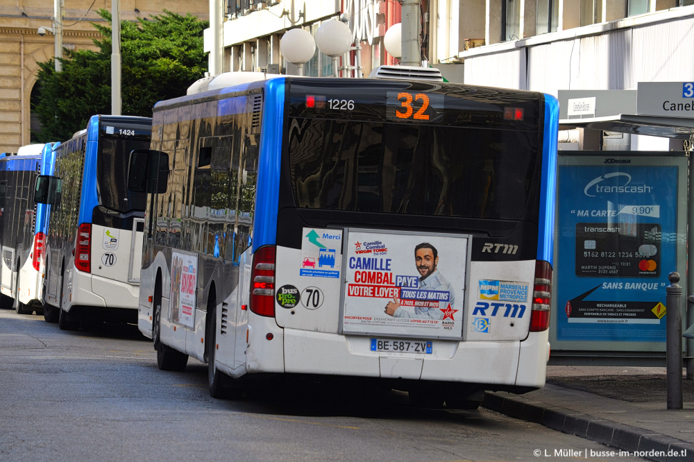 Франция, Mercedes-Benz O530 Citaro facelift № 1226