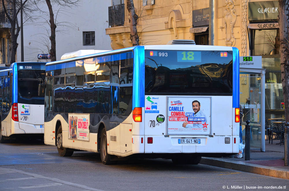 Франция, Mercedes-Benz O530 Citaro № 993