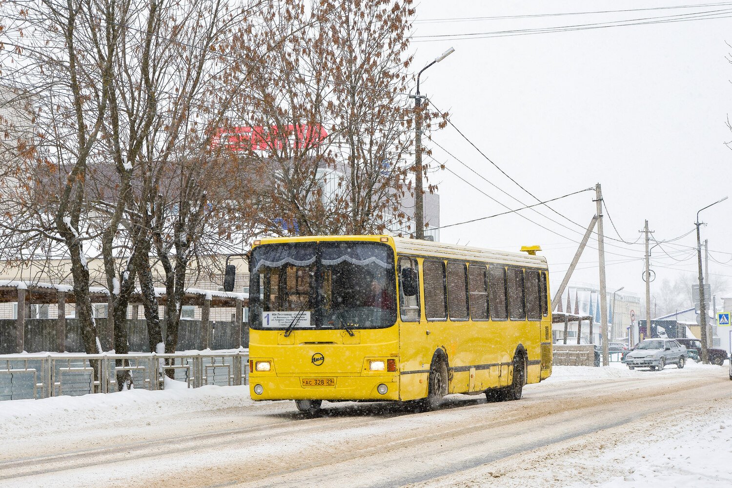 Архангельская область, ЛиАЗ-5256.35 № АС 328 29