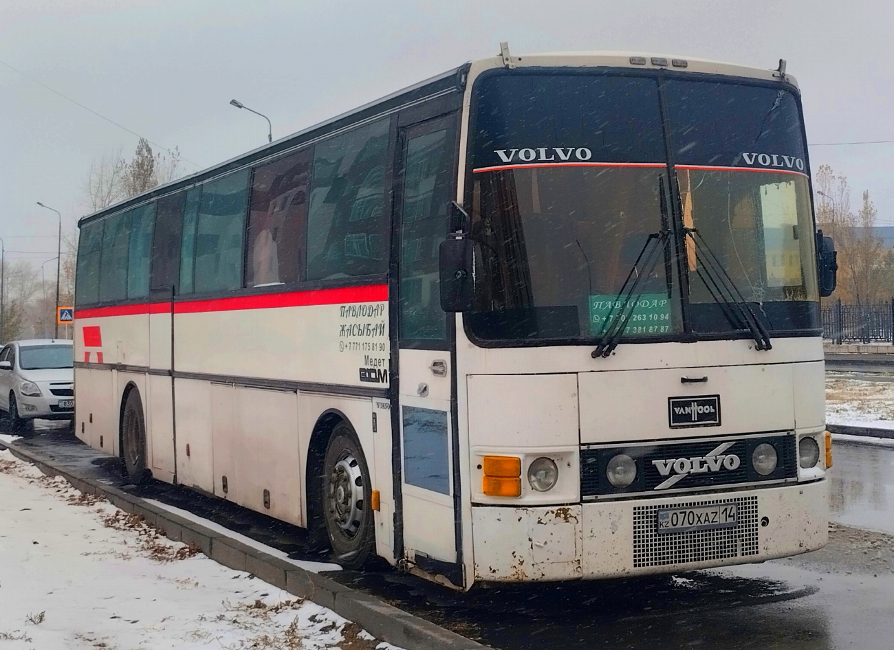 Павлодарская область, Van Hool T8 Alizée № 070 XAZ 14