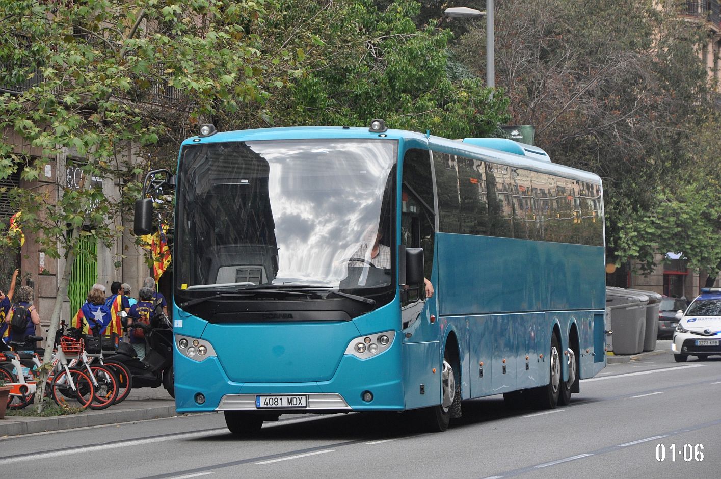 Španělsko, Scania OmniExpress 340 č. 4081 MDX